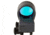 Trijicon 1x42 Reflex Sight, CK-Sniper Gray, Amber 4.5 MOA Dot Reticle, ACOG Base with TA51 Fla, 800107