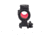Trijicon 2.0 MOA Adjustable Green Dot Sight w/Lower 1/3 Co-Witness Levered Quick Release Mount, Black MRO-C-2200034