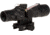 Trijicon 3x30 mm Dual Illuminated Q-LOC Compact ACOG Scope, 3x30 mm, 7.62x51mm/175gr. Red, Chevron Reticle, Matte Black, 400379