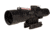 Trijicon 3x30 mm Dual Illuminated Q-LOC Compact ACOG Scope, 3x30 mm, 7.62x51mm/175gr. Red, Chevron Reticle, Matte Black, 400379