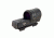 Trijicon 42mm Reflex Amber 4pt5 Moa Dot Reticle Sight Black Throw Lever Flattop Mount Rx34 23 Back V5