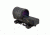 Trijicon 42mm Reflex Amber 4pt5 Moa Dot Reticle Sight Black Throw Lever Flattop Mount Rx34 23 Back V6