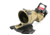 Trijicon 4x32 ACOG ECOS, Center Illuminated Amber Crosshair 5.56 Reticle w/ Backup Iron Sights, Quick Release Mount &amp; LED 3.25 MOA Red Dot RMR Type 2, Cerakote FDE, 100555
