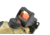 Trijicon 4x32 ACOG ECOS, Center Illuminated Amber Crosshair 5.56 Reticle w/ Backup Iron Sights, Quick Release Mount &amp; LED 3.25 MOA Red Dot RMR Type 2, Cerakote FDE, 100555