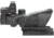 Trijicon 4x32 ACOG Rifle Scope, Dual Illuminated Green Crosshair .223 Reticle w/ Colt Knob Thumbscrew Mount &amp; LED 3.25 MOA Red Dot RMR Type 2, Black, 100552