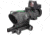Trijicon 4x32 ACOG Rifle Scope, Dual Illuminated Green Crosshair .223 Reticle w/ Colt Knob Thumbscrew Mount &amp; LED 3.25 MOA Red Dot RMR Type 2, Black, 100552