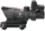 Trijicon 4x32 ACOG Rifle Scope, Dual Illuminated Red Chevron .223 Reticle w/ Colt Knob Thumbscrew Mount &amp; LED 3.25 MOA Red Dot RMR Type 2, Black, 100549