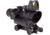 Trijicon 4x32 ACOG Rifle Scope, LED Red Crosshair .223 Reticle w/ Colt Knob Thumbscrew Mount &amp; Adjustable LED 3.25 MOA Red Dot RMR Type 2, Black, 100564