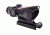Trijicon 4x32 BAC ACOG Rifle Scope,Dual Illuminated Red Crosshair 300BLK Reticle w/TA51 Mount 100411