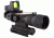 Trijicon ACOG 3x30 Dual Illuminated Red Horseshoe/Dot .223 Ballistic Reticle with  TA60 Mount LED RMR 3.25 MOA Red Dot Sight, Black 400017