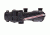 Trijicon ACOG TA31 4x32mm Rifle Scope, Black, Red Chevron 5.56x45mm M193 / 55 Grain Reticle, MOA Adjustment, 100288