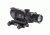 Trijicon ACOG 4x32 Scope w/Dual Illuminated Green Crosshair .223 Ballistic Reticle w/TA51 Mount, Black TA31-CH-G