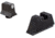 Trijicon Bright &amp; Tough Suppressor Sights - Glock Standard Frames, Glock 17-45, White-Green Front/Black-Yellow Rear Reticle Color, GL201-C-600660