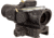 Trijicon Compact Dual Illuminated Low Height Q-LOC ACOG Scope, 1.5x16S, Amber, Circle Dot Reticle, Matte Black, 400332