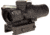 Trijicon Compact Dual Illuminated Low Height Q-LOC ACOG Scope, 1.5x16S, Green, Circle Dot Reticle, Matte Black, 400333