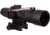 Trijicon Dual Illuminated Compact ACOG Scope, 3x30 mm, 5.56x45mm/62gr. Red, Horseshoe Dot Reticle, Matte Black, 400380