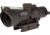 Trijicon Dual Illuminated Low Height Compact ACOG Scope, 3x24 mm, Green, .223/55gr. Crosshair Reticle, Matte Black, 400353