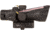Trijicon Dual Illuminated Low Height Compact ACOG Scope, 3x24 mm, Red, .223/55gr. Crosshair Reticle, Matte Black, 400351