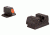 Trijicon FNH HD  Night Sight Set - .40, Yellow Front Outline 600678