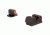 Trijicon FNH HD Night Sight Set - .45ACP, Orange Front Outline 600710