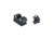 Trijicon Bright &amp; Tough Green Front &amp; Green Rear Night Sight Set - Colt Govt, Newer CA01