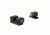 Trijicon HD Night Sight Set for FN 509 w/ Yellow Front Outline, 600991
