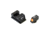 Trijicon Heavy Duty Night Sight Set, Orange Front Outline Walther PPX/PPS/PPS M2, Black, 600743