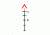 Trijicon Illuminated Red TA110-C-100497 Chevron Reticle