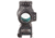 Trijicon MRO 1x25mm Adjustable Red Dot Sight, 2MOA Dot Reticle, Angled Glass, Black w/MRO Full Co-Witness Mount, MRO-C-2200005