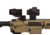 Trijicon MRO HD 1x25mm Red Dot Sights Combo Set, 68 MOA Reticle w/2.0 MOA Dot, Angled Glass, Black, 2200057