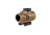 Trijicon MRO SD 1x25mm Reflex Red Dot Sight, 2.0 MOA Adjustable Red Dot, with Low Mount, Anodized Coyote Brown, MRO-C-2200326