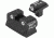 Trijicon Bright &amp; Tough Night Sight Set, Green Front and Orange Rear - Colt Officers