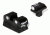 Trijicon Bright &amp; Tough Green Front &amp; Green Rear Night Sight Set - Colt Govt, Newer CA01