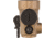 Trijicon OPMOD MRO 1x25mm Red Dot Sight, 2 MOA Green Dot Reticle, w/Full Co-Witness Levered Quick Release Mount AC32083, Coyote Brown, 2200099