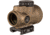 Trijicon OPMOD MRO 1x25mm Red Dot Sight, 2 MOA Red Dot Reticle, w/Trijicon MRO Low Mount AC32067, Coyote Brown, 2200090