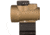 Trijicon OPMOD MRO 1x25mm Red Dot Sight, 2 MOA Red Dot Reticle, w/Trijicon MRO Lower 1/3 Co-Witness Mount AC32069, Coyote Brown, 2200092