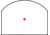 Trijicon RMR LED 3.25 MOA Red Dot Sight, Black w/ RM33 Picatinny Rail Mount, RM01-33