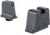 Trijicon Suppressor/Optic Height Sight Set, Black Front/Black Rear &amp; Green Lamp, Glock  42, 43, 43x, 43e, 49, Black, 601141