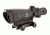 Trijicon TA11F ACOG 3.5x35 Rifle Scope with Red Chevron BAC .223 Flattop Reticle - includes Flat Top Adapter Rifle Scope