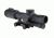 Trijicon VCOG 1-6x24 Red Segmented Rifle Scope Circle/Crosshair MOA Reticle w/ Thumb Screw Mount, Black VC16-C-1600035