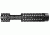 Trinity Force M4/AR15 Rifle-Lenth 12in. Free Float Quad Rail, OD Green w/ Cutout YGM409L