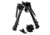 Trinity Force Tactical Full-Size Adj. Height Bipod, Black, Popup Self-Motion, A ZSJJ88T