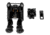 Trinity Force Tactical Full-Size Adj. Height Bipod, Black, Popup Self-Motion, A ZSJJ88T