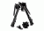 Trinity Force Tactical Full-Size Adj. Height Bipod, Black, Shrink Self-Motion, A ZSJJ88S