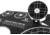 Triumph Systems Pop Up Bullseye Cardboard Target, Black, 22 x 30 in, 0200-10-000