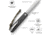 TRIVISA Hydra Button Lock CF, TVTY11CG10