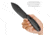 TRIVISA Aubergine Fixed Blade BlkMic