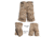 Trooper Clothing Desert Marpat Tactical Short w/10 Pockets and D-Ring,Large, Desert Marpat, Large (14-16) 9504-L
