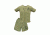 Trooper Clothing Kids Marine PT 2 Piece Shirt/Shorts Set, Large, OD Green, Large (14-16) 660-L