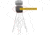 Trophy Treestands Judge Blind Kit - Longview, Dead Leaf Camo, TT815-B